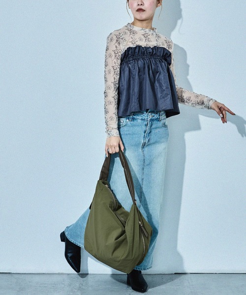 セール】2WAYフェイクレザーショルダーバッグ キレイ目