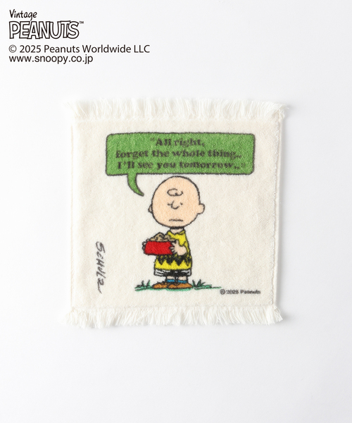 PEANUTS(ピーナッツ)の「【PEANUTS×JOURNAL STANDARD FURNITURE】HAND TOWEL ハンドタオル(タオル・レディース・グリーン/ピンク/ブルー系その他/オレンジ・FREE)」の5枚目の写真