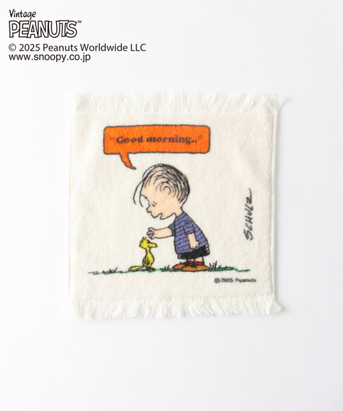 PEANUTS(ピーナッツ)の「【PEANUTS×JOURNAL STANDARD FURNITURE】HAND TOWEL ハンドタオル(タオル・レディース・グリーン/ピンク/ブルー系その他/オレンジ・FREE)」の8枚目の写真