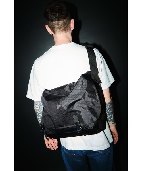 PACKING(パッキング)の「PACKING/パッキング RIPSTOP MESSENGER PA-052(ショルダーバッグ・メンズ・ブラック・FREE)」の15枚目の写真
