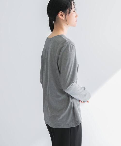 URBAN RESEARCH(アーバンリサーチ)の「テンセルコットンボーダーカットソー(Tシャツ/カットソー・レディース・その他1/その他2・FREE)」の17枚目の写真