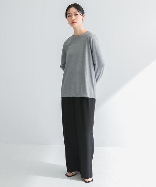 URBAN RESEARCH(アーバンリサーチ)の「テンセルコットンボーダーカットソー(Tシャツ/カットソー・レディース・その他1/その他2・FREE)」の20枚目の写真