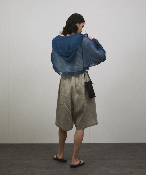 SALON adam et rope'｜シアーメッシュフードボレロ | Rakuten