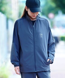 THE MILES（ザ マイルズ）の「GYMTEC 4WAYストレッチワークアウト メッシュ切替スタンドZIPJK（ブルゾン）」