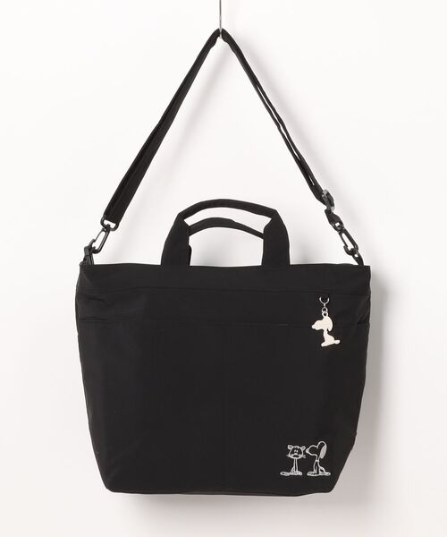 スヌーピー 撥水ナイロン 2wayバッグ（ハンドバッグ）｜SNOOPY