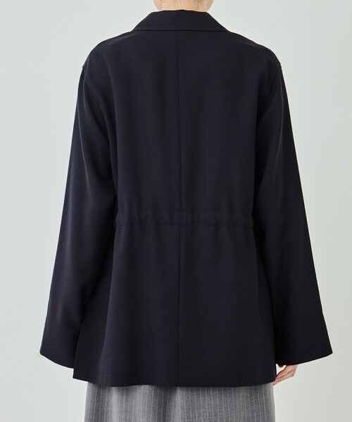 PUBLIC TOKYO ウールジョーゼットリラックスジャケット PUBLIC TOKYO（パブリックトウキョウ）の「ウールジョーゼット