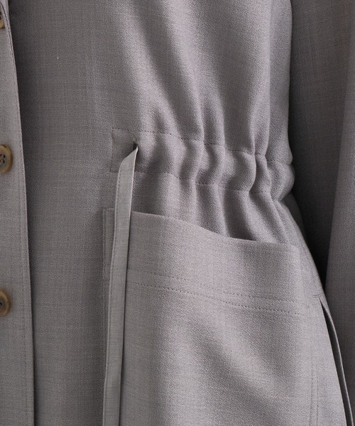 PUBLIC TOKYO ウールジョーゼットリラックスジャケット PUBLIC TOKYO（パブリックトウキョウ）の「ウールジョーゼット