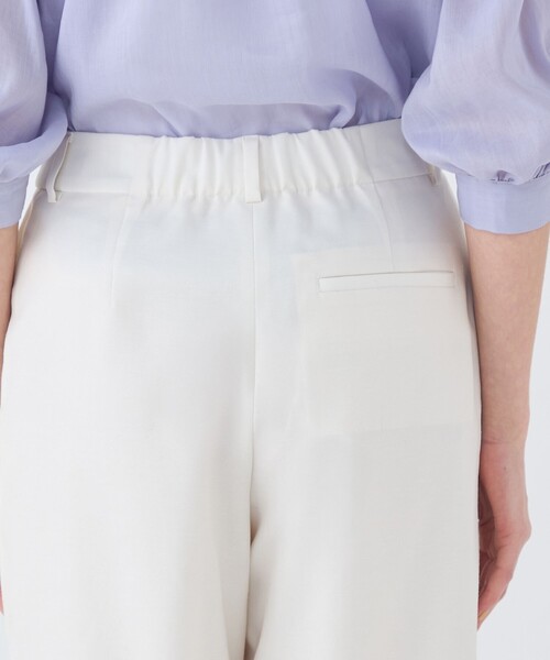 BALLSEY(ボールジィ)の「ライトスラブグログラン セミワイドパンツ(その他パンツ・レディース・ホワイト/ネイビー/ピンク/ライトブルー・34/36/38/32)」の10枚目の写真
