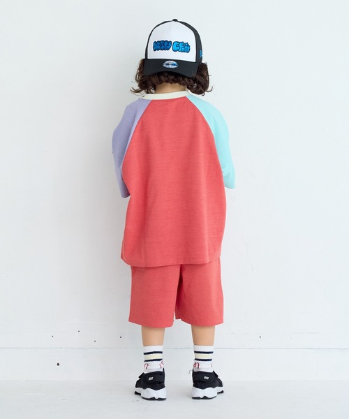 Life Support Products（ライフサポートプロダクツ）の「【水陸両用】配色ポケットショーツ/セットアップ可能（その他パンツ・キッズ・アイボリー/チャコール/レッド/ライトグリーン・90/95/100/110/120/130/140/150/80）」の14枚目の写真