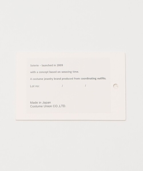 Soierie（ソワリー）の「＜Soierie＞Stream イヤーカフ リング-2WAY-（リング・レディース・シルバー・FREE）」の12枚目の写真