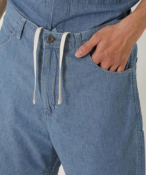 BLUE BLUE(ブルーブルー)の「オリジナルシャンブレー フェード ストリングショーツ(その他パンツ・メンズ・ブルー・SMALL/MEDIUM/LARGE/X-LARGE)」の5枚目の写真