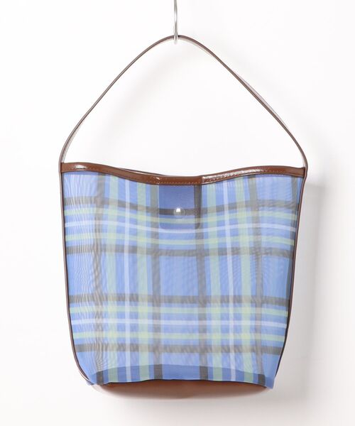 LOWRYS FARM(ローリーズファーム)の「シアーチェックトートBAG 323505(トートバッグ・レディース・ブルー/レッド・FREE)」の16枚目の写真