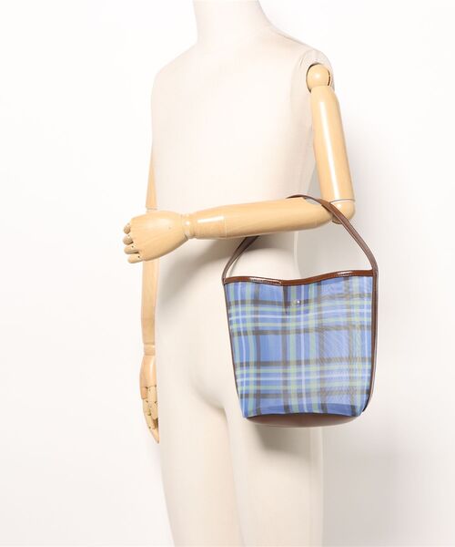 LOWRYS FARM(ローリーズファーム)の「シアーチェックトートBAG 323505(トートバッグ・レディース・ブルー/レッド・FREE)」の19枚目の写真