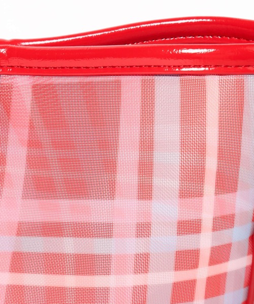 LOWRYS FARM(ローリーズファーム)の「シアーチェックトートBAG 323505(トートバッグ・レディース・ブルー/レッド・FREE)」の9枚目の写真