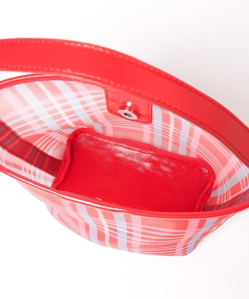 LOWRYS FARM(ローリーズファーム)の「シアーチェックトートBAG 323505(トートバッグ・レディース・ブルー/レッド・FREE)」の13枚目の写真