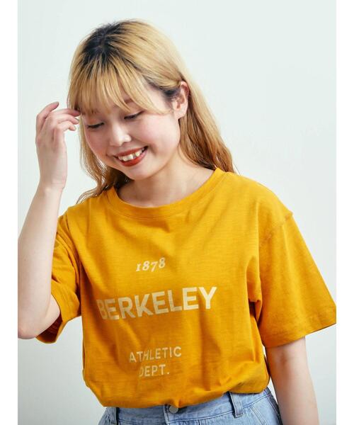 SM2（エスエムツー）の「スラブロゴプリントアソートTシャツ（Tシャツ/カットソー・レディース・ブラック/オレンジ/オフホワイト/グレー・F）」の4枚目の写真