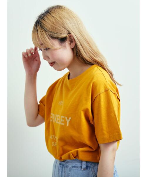 SM2（エスエムツー）の「スラブロゴプリントアソートTシャツ（Tシャツ/カットソー・レディース・ブラック/オレンジ/オフホワイト/グレー・F）」の21枚目の写真