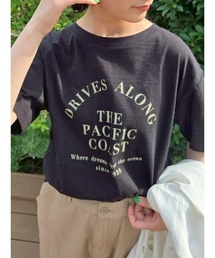 スラブロゴプリントアソートTシャツ