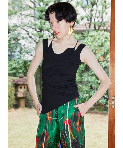 トップス OMMO LAYERED RIB TANK OMMO（オーエムエムオー）の「LAYERED RIB TANK（タンクトップ）」 - WEAR