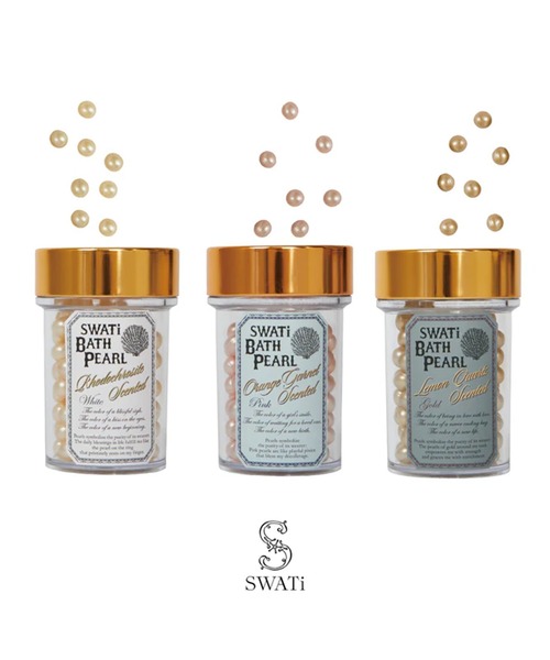 MILLION CARATS(ミリオンカラッツ)の「【SWATi】日本で唯一の製法で作られた、ラグジュアリーなバスタイムを演出する特別な入浴料 バスパール(入浴剤・バスケア・レディース・オフホワイト/ピンク/ゴールド・FREE)」の5枚目の写真