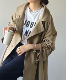 ステンカラーコート（ベージュ系）ファッション通販 - ZOZOTOWN