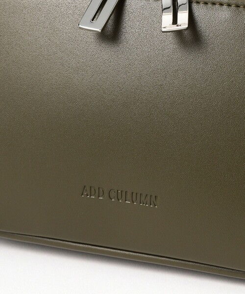ADD CULUMN（アドカラム）の「ADD CULUMN / FIGRE POCHETT（ショルダーバッグ・レディース・ブラック/カーキ・ONE SIZE）」の11枚目の写真