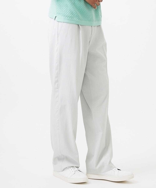 MICHEL KLEIN HOMME (ミッシェルクランオム)の「リラックスワイドパンツ(その他パンツ・メンズ・ブラック/ライトグレー・MEDIUM/LARGE/X-LARGE)」の2枚目の写真