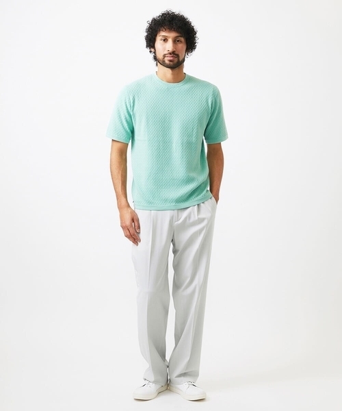 MICHEL KLEIN HOMME (ミッシェルクランオム)の「リラックスワイドパンツ(その他パンツ・メンズ・ブラック/ライトグレー・MEDIUM/LARGE/X-LARGE)」の16枚目の写真