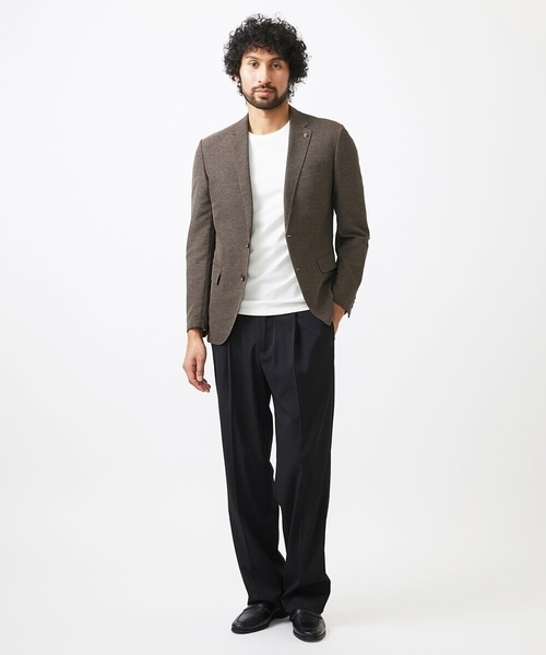 MICHEL KLEIN HOMME (ミッシェルクランオム)の「リラックスワイドパンツ(その他パンツ・メンズ・ブラック/ライトグレー・MEDIUM/LARGE/X-LARGE)」の11枚目の写真
