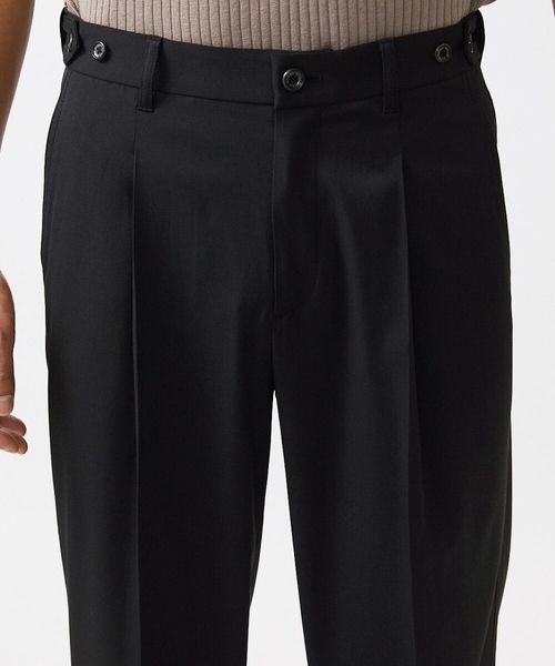 MICHEL KLEIN HOMME (ミッシェルクランオム)の「リラックスワイドパンツ(その他パンツ・メンズ・ブラック/ライトグレー・MEDIUM/LARGE/X-LARGE)」の7枚目の写真