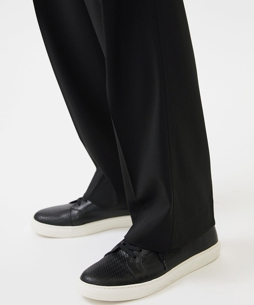 MICHEL KLEIN HOMME (ミッシェルクランオム)の「リラックスワイドパンツ(その他パンツ・メンズ・ブラック/ライトグレー・MEDIUM/LARGE/X-LARGE)」の5枚目の写真
