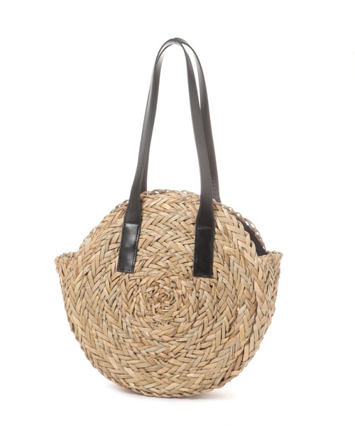 LEPSIM（レプシィム）の「水草ラウンドバッグ　322113（ショルダーバッグ・レディース・ブラック/オフホワイト・ONE SIZE）」の12枚目の写真