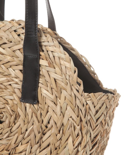 LEPSIM（レプシィム）の「水草ラウンドバッグ　322113（ショルダーバッグ・レディース・ブラック/オフホワイト・ONE SIZE）」の14枚目の写真