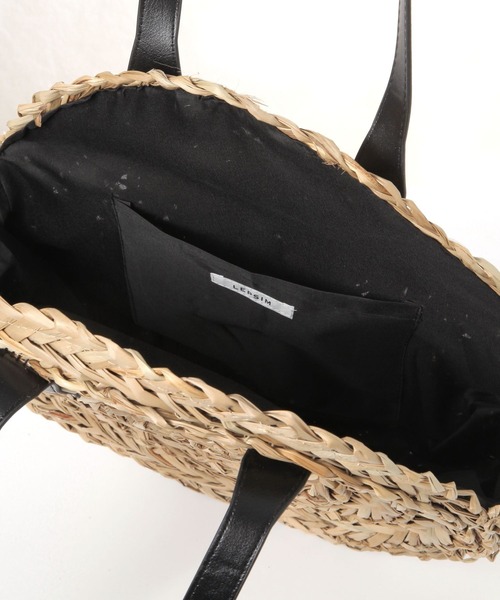 LEPSIM（レプシィム）の「水草ラウンドバッグ　322113（ショルダーバッグ・レディース・ブラック/オフホワイト・ONE SIZE）」の16枚目の写真