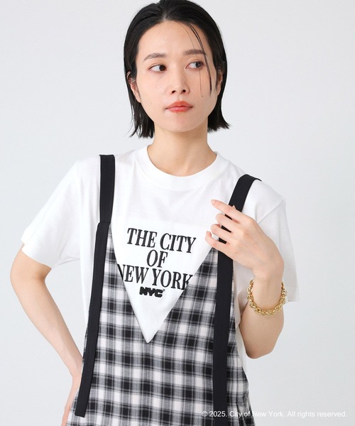 GOOD ROCK SPEED（グッドロックスピード）の「【GOOD ROCK SPEED】NYC Tee（Tシャツ/カットソー・レディース・ブルー/ホワイト・フリー）」の19枚目の写真