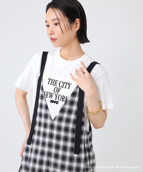 GOOD ROCK SPEED（グッドロックスピード）の「【GOOD ROCK SPEED】NYC Tee（Tシャツ/カットソー・レディース・ブルー/ホワイト・フリー）」の18枚目の写真