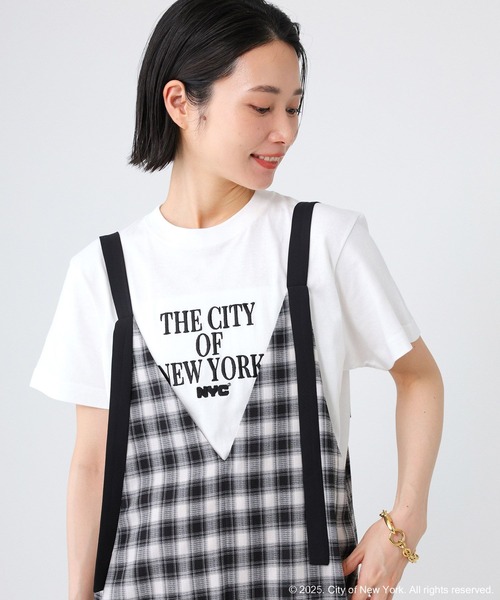 GOOD ROCK SPEED（グッドロックスピード）の「【GOOD ROCK SPEED】NYC Tee（Tシャツ/カットソー・レディース・ブルー/ホワイト・フリー）」の17枚目の写真