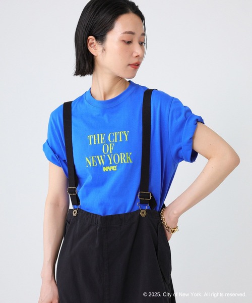 GOOD ROCK SPEED（グッドロックスピード）の「【GOOD ROCK SPEED】NYC Tee（Tシャツ/カットソー・レディース・ブルー/ホワイト・フリー）」の10枚目の写真