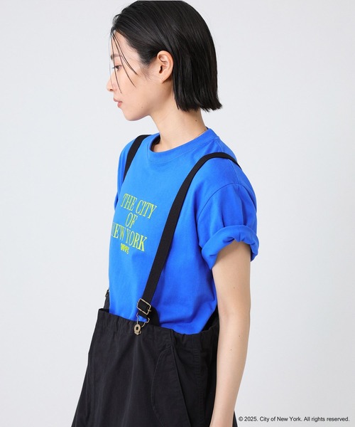 GOOD ROCK SPEED（グッドロックスピード）の「【GOOD ROCK SPEED】NYC Tee（Tシャツ/カットソー・レディース・ブルー/ホワイト・フリー）」の7枚目の写真