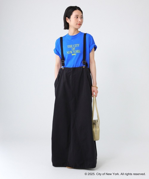 GOOD ROCK SPEED（グッドロックスピード）の「【GOOD ROCK SPEED】NYC Tee（Tシャツ/カットソー・レディース・ブルー/ホワイト・フリー）」の5枚目の写真