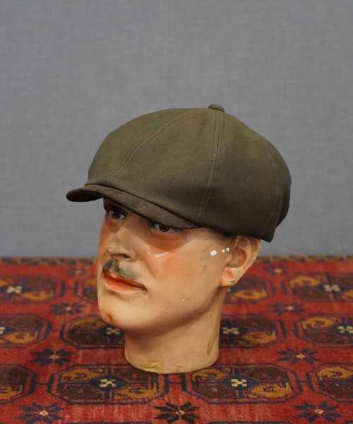 MRFATMAN（ミスターファットマン）の「MOLESKIN BEAK HUNTING（ハンチング/ベレー帽・メンズ・ブラウン/キャメル/ブラック・M/L）」の2枚目の写真