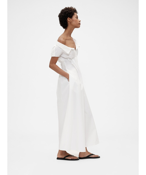 セール】Gapstudio ポプリン マキシシャツドレス（ワンピース