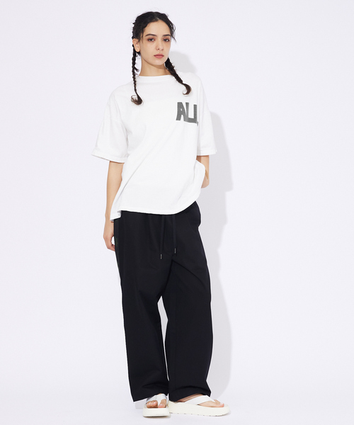REMI RELIEF フロントメッセージTシャツ REMI RELIEF / レミ レリーフ】FRONT/BACK MESSAGE BIGTシャツ