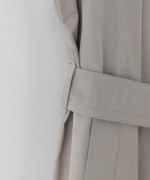 IENA（イエナ）の「HERNO/ヘルノ TRENCH COAT トレンチコート IM000187D（トレンチコート・レディース・ライトグレー・40/42）」の10枚目の写真