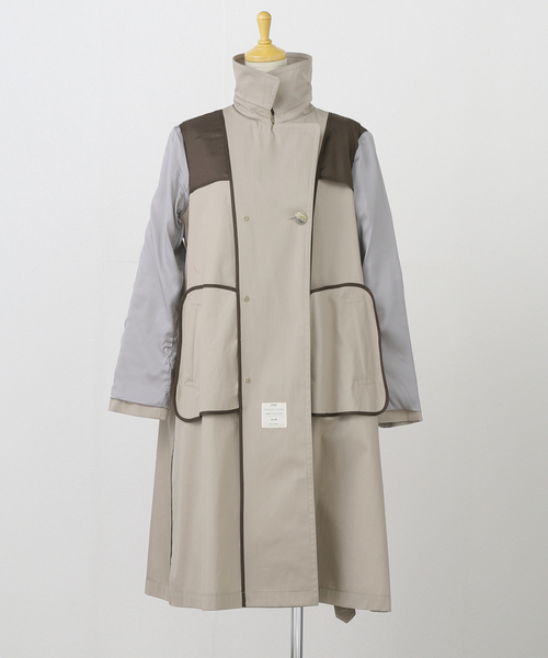 IENA（イエナ）の「HERNO/ヘルノ TRENCH COAT トレンチコート IM000187D（トレンチコート・レディース・ライトグレー・40/42）」の13枚目の写真