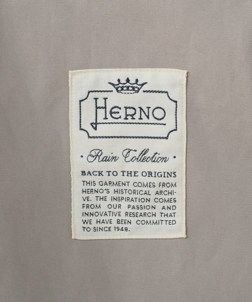 IENA（イエナ）の「HERNO/ヘルノ TRENCH COAT トレンチコート IM000187D（トレンチコート・レディース・ライトグレー・40/42）」の4枚目の写真