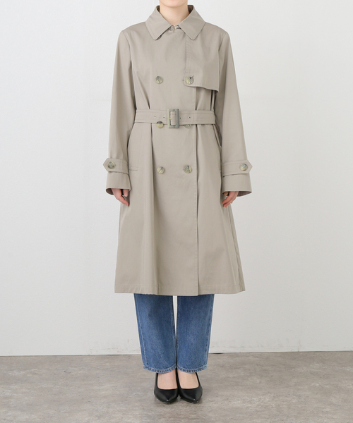 Herno（ヘルノ） トレンチコート　青緑系色 春を連れてくる「ヘルノ」のトレンチコート