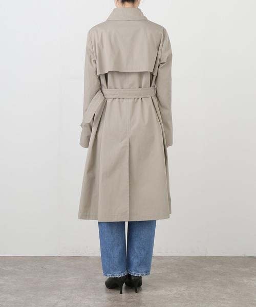IENA（イエナ）の「HERNO/ヘルノ TRENCH COAT トレンチコート IM000187D（トレンチコート・レディース・ライトグレー・40/42）」の2枚目の写真
