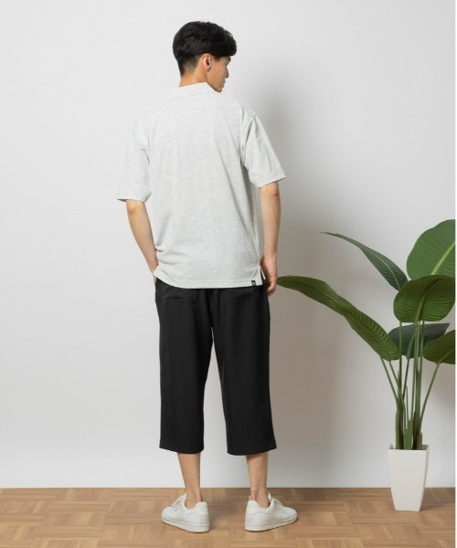 Right-on（ライトオン）の「【UNITED AVIATION】テックリネン８分イージー（その他パンツ・メンズ・ブラック/ダークグレー・M/L/XL/S）」の8枚目の写真