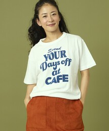 Freada/フリーダ Used Essence PRINT Tシャツ